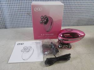 (BSB) Pop Sonic 5.0 Shaver 5-Head Face, Head and Body Shaver in Pink