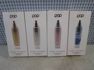 (EC1) 4 Pop Sonic Nose Trimmers in Colors Shown