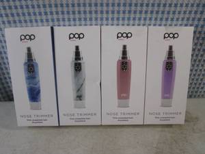 (EC1) 4 Pop Sonic Nose Trimmers in Colors Shown