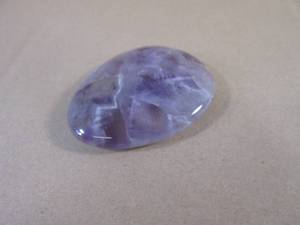 (FS) Polished Amethyst Stone 2 x 1 12 x 38 Thick