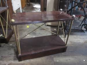 (GRG) Small Bombay ShelfStand Matches Lot 182 - 19 H x 24 W x 12 D