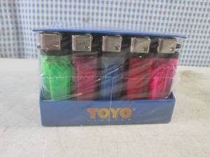 (EC1) 50 Disposable Lighters Assorted Colors