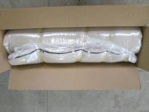 Brand New Futon size mattress, plush cover Khaki color