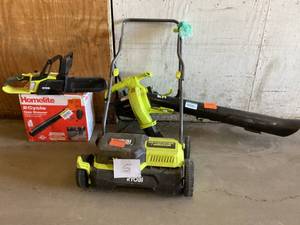 Lot of assorted used Lawn Care Tools various Models and conditions customer returns
