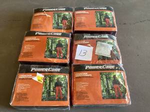 Lot of 6 New PowerCare Pro Chainsaw Safety Chaps