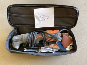 RIDGID 4 Amp Corded Oscillating Multi-Tool Customer Return see pictures
