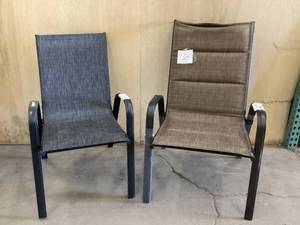 Lot of assorted Patio chairs various models and conditions