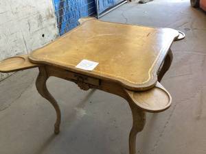 Antique Game Table needs restoration review pictures