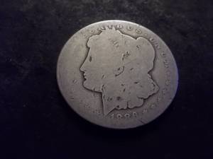 1886 O Morgan Silver Dollar