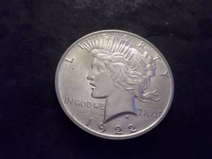 1922 D Peace Silver Dollar