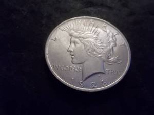 1923 Peace Silver Dollar