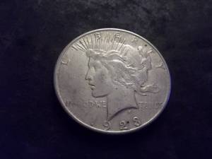 1923 S Peace Silver Dollar
