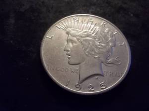 1925 Peace Silver Dollar