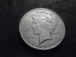 1926 D Peace Silver Dollar