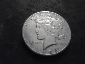 1928 Peace Silver Dollar