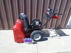 Yard Machine 826 snow blower. Used condition. Good shape. Tested & works. As shown.
