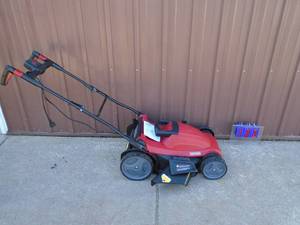 New Craftsman 110 volt 21 mower with mulcher & side discharge. No Bagger. As shown.