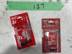 3) MILWAUKEE 50PC HOOK UTILITY BLADES