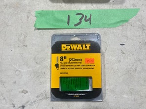 DEWALT QUICKLOAD REPLACEMENT SPOOL HEAD & 8 POLE SAW CHAIN