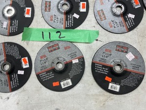 10) 7-14 X 78 METAL GRINDING WHEELS