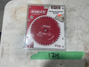 1) 7-14 DIABLO HARDIE BLADE & 1) 8-14 DIABLO 40 TOOTH FINISH BLADE