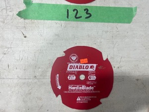 2) 7-14 DIABLO HARDIE BLADES