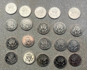 20) 2023P KENNEDY HALF DOLLARS (COLLECTORS ONLY) NIFC