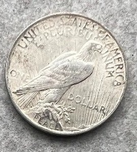1922 PEACE DOLLAR 90% SILVER
