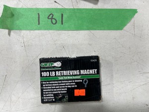 2) 100LB RETRIEVING MAGNETS