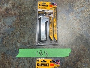 2) DEWALT RECIPROCATING SAW BLADE KITS