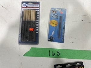 CHISEL SET, NEDDLE FILES, & BIT SET