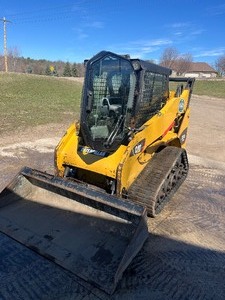 2013 Cat 257 B3 2 Speed Multi Terrain Skid Loader Skid Steer