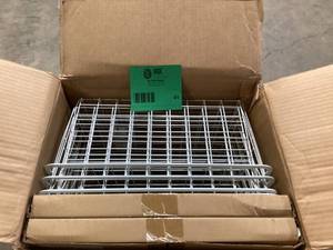 lot 41 image: ClosetMaid 27 in. H x 21 in. W White Steel 4-Drawer Wide Mesh Wire Basket Customer Returns See Pictures
