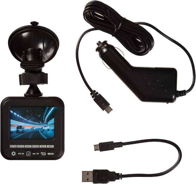 lot 802 image: NEW PEAK LED Dash Cam, 2.4 Color LCD Monitor