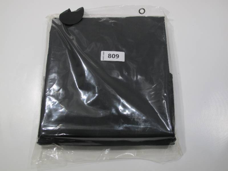 lot 809 image: NEW Mr. Bar-B-Q Universal Fit Kettle GrillSmoker Cover - Black