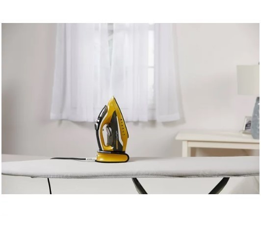 lot 243 image: PowerXL Cordless Iron and Steamer Deluxe, Vertical Steam, Anti-Calc, Anti-Drip, Auto-Off, Power Base