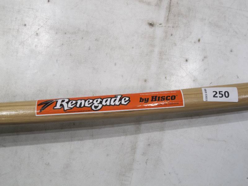 lot 250 image: NEW Hibd-16w Renegade Double-Faced Sledge Hammer, Steel Wooden Handle