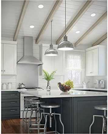 lot 251 image: NEW 2 Pack of Generation Lighting 14300S-15 Unlimited 6 Traverse Round Led, White