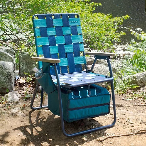 lot 253 image: NEW Body Glove Camp Chair - Blue