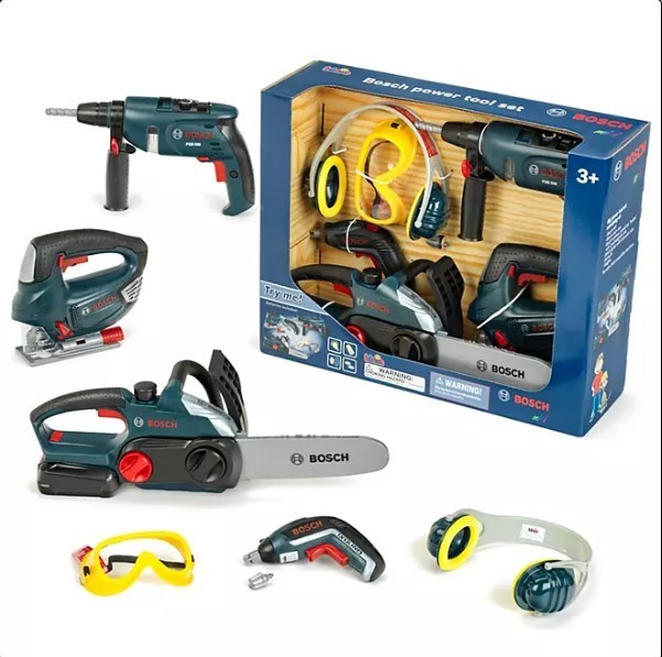 lot 308 image: NEW Bosch Toy Power Tool Set