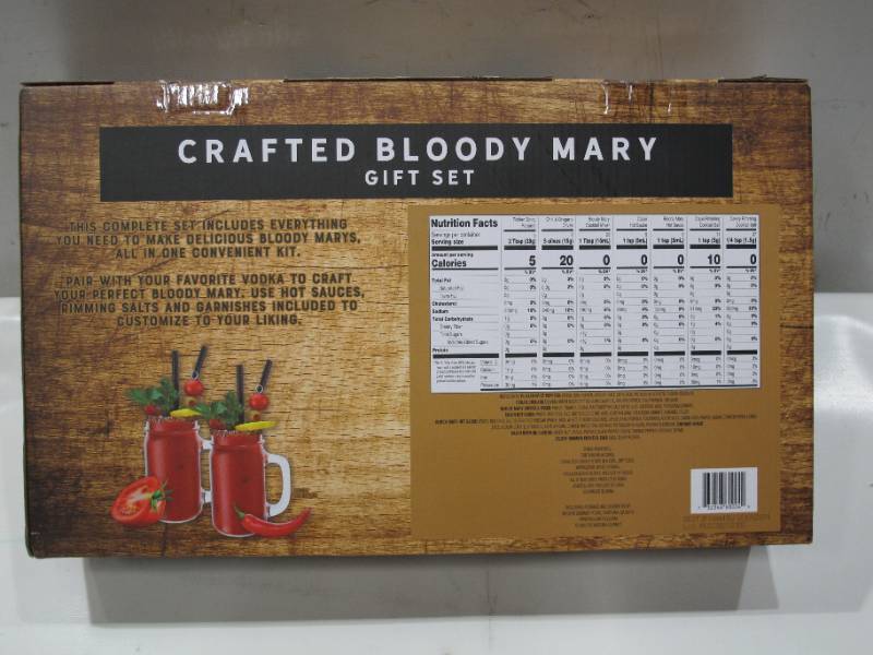 lot 377 image: NEW Crafted Bloody Mary Gift Set