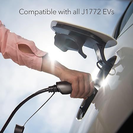 lot 355 image: Lectron V-Box 48 Amp Electric Vehicle Charging Station - Powerful Level 2 EV Charger (240V) with NEMA 14-50 Plug  Hardwired - Energy Star Certified for J1772 EVs