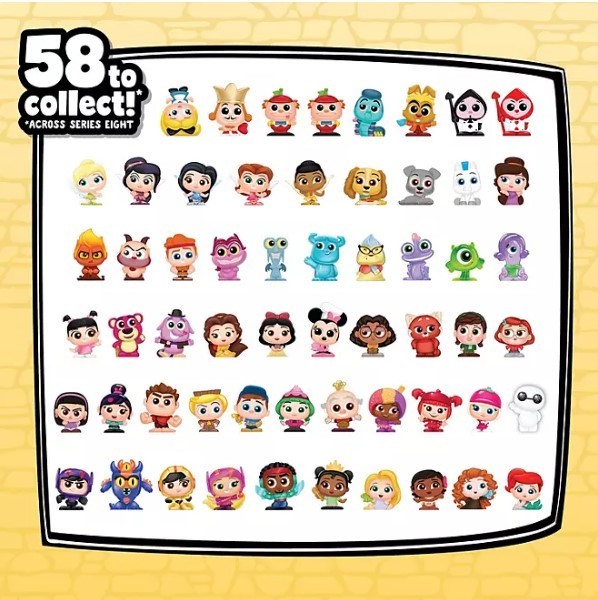 lot 369 image: NEW Disney Doorables Mega Peek Pack, 25 pc. (Styles May Vary)