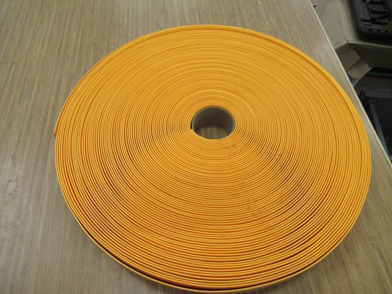 lot 911 image: Sunniland 2 Wide x 200 Roll Vinyl Strap for Patio Pool Lawn Garden Furniture - YELLOW