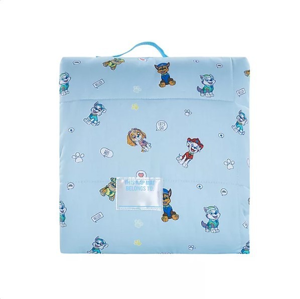 lot 206 image: NEW Paw Patrol Nap Mat With Removable Blanket
