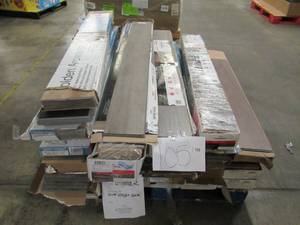 lot 105 image: Pallet of Store Overstock Store and Ecommerce Product and Returns - Flooring