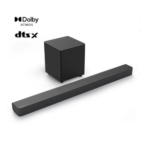 lot 147 image: NEW VIZIO M-Series 2.1 Premium Sound Bar with Dolby Atmos, DTSX, Wireless Subwoofer M215a-J6