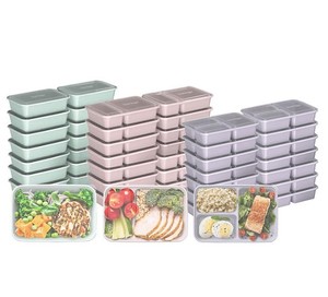 lot 157 image: NEW Bentgo 90 Piece Meal Prep Set - Floral Pastels