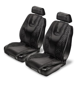 lot 181 image: NEW Monster Automatic Heated Car Seat Cushions 2-pk