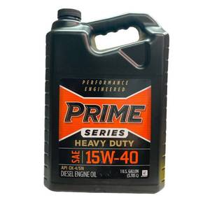 lot 266 image: NEW Prime Series Heavy Duty Diesel Engine Oil SAE 15W-40 (1 Gallon, 3 Pack)